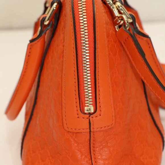 GUCCI Micro guccissima Mini Dome Bag Sun Orange 449654 -000926 - Picture 2 of 14